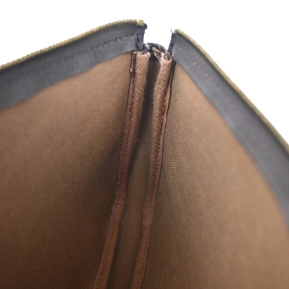 LOUIS VUITTON Pochette Accessoires Hand Bag Monogram Leather BN - Picture 6 of 16